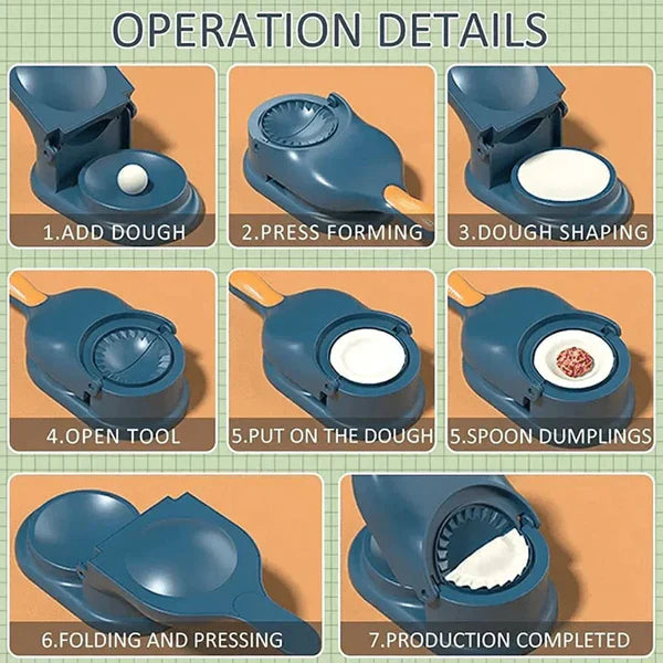 2 IN 1 MULTIFUNCTIONAL SAMOSA & DUMPLING MAKER